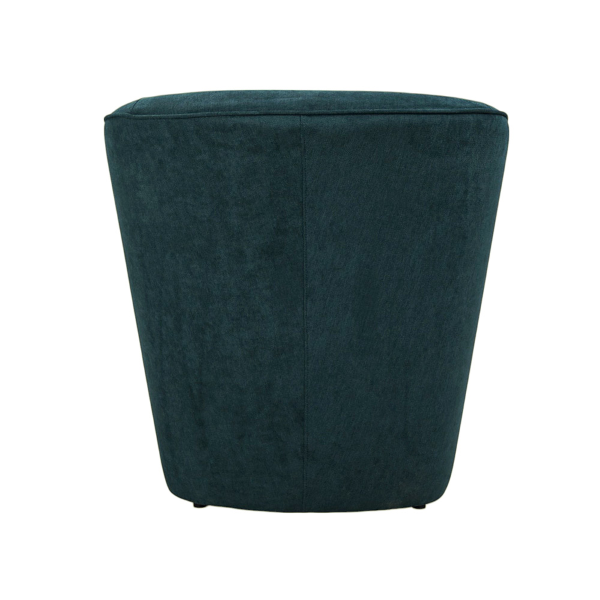 Fauteuil moderne en tissu antitache avec assise rembourrée