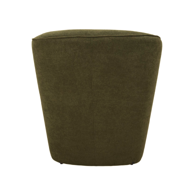 Fauteuil vert forêt moderne en tissu anti-taches avec rembourrage
