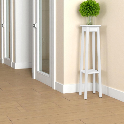 Colonne de meuble en bois laqué blanc BIG H110