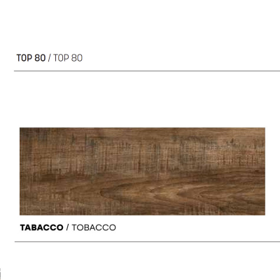 Étagère de salle de bain suspendue 80 cm NINFA pour lavabo en bois couleur tabac
