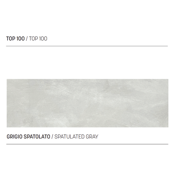 Suspended shelf 100 cm for bathroom washbasin NINFA in spatulated grey wood