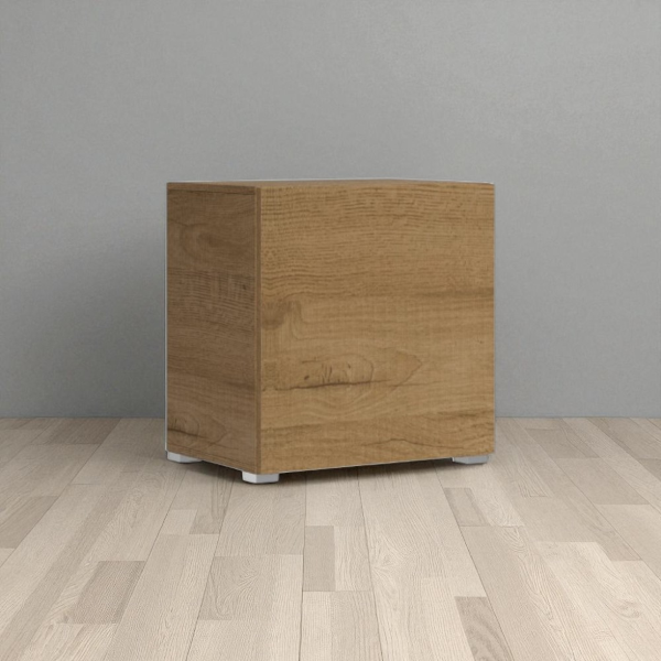 Wall unit with reversible ground base 60x60 Isoka oak nature