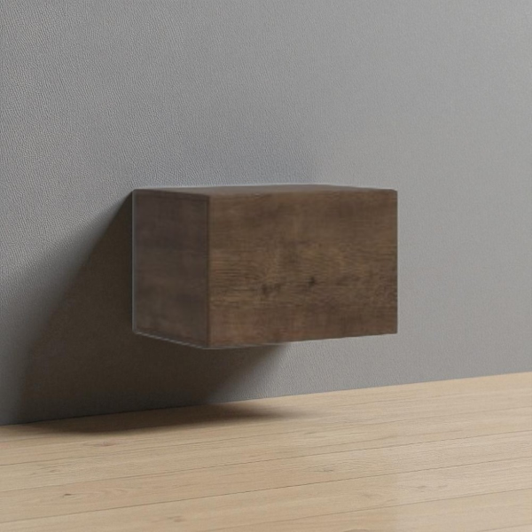 Isoka walnut drop-down wall unit 60x40