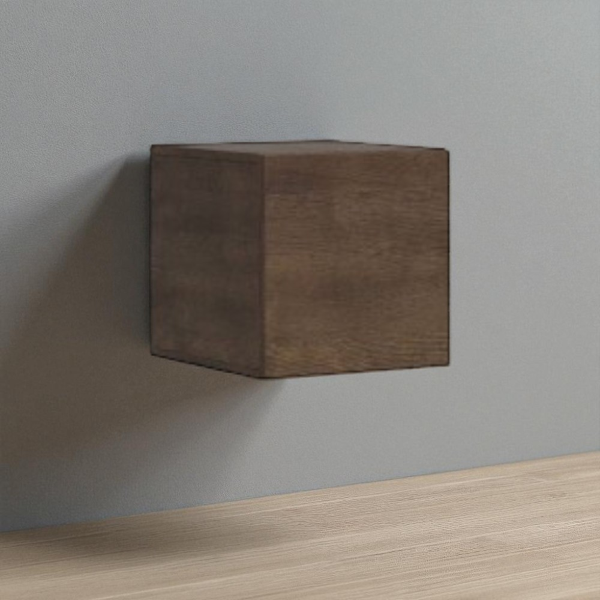 Cubo Isoka wall unit 40x40 reversible walnut