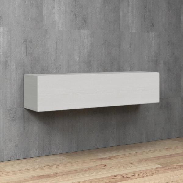 Mueble de pared abatible Isoka 174 fresno blanco horizontal
