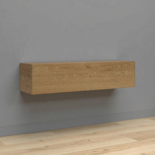 Isoka drop-down wall cabinet 174 horizontal oak nature