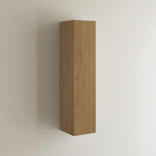Isoka oak nature reversible H174 vertical wall unit