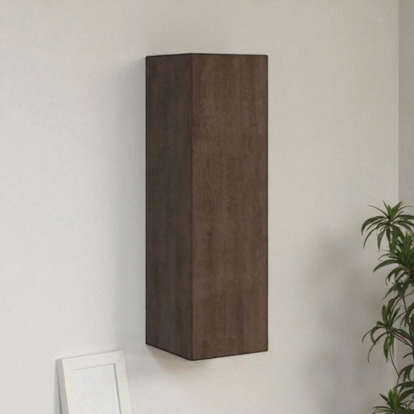 Pensile verticale reversibile altezza 134 Isoka Noce