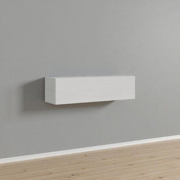 Isoka 154 ash white horizontal flap wall unit