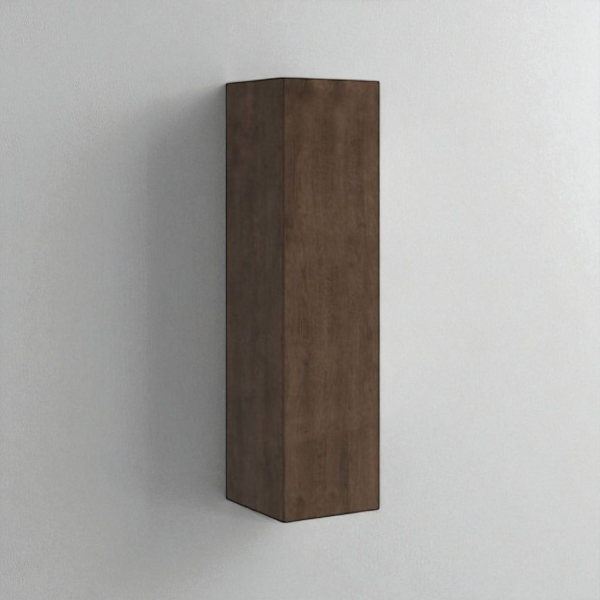 Isoka vertical wall unit height 154 reversible walnut