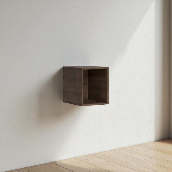 Open wall unit 34x40 Isoka walnut