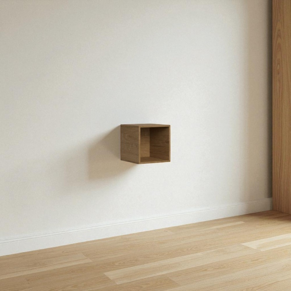 Isoka open wall unit 40x40 natural oak