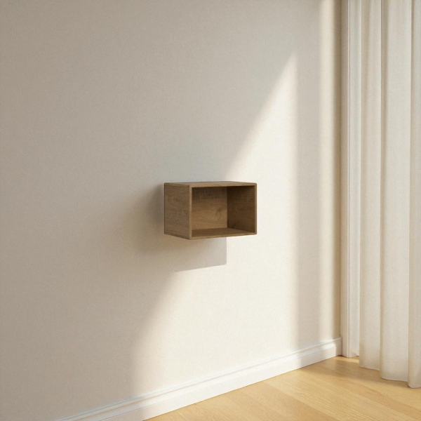 Mueble abierto Isoka 60x40 roble natural