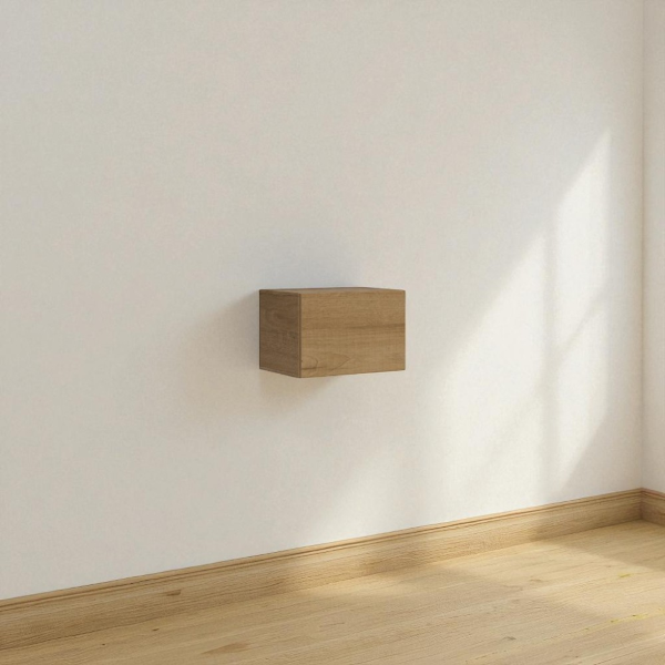 Wall unit with vasistas opening 60x40 cm Isoka oak nature