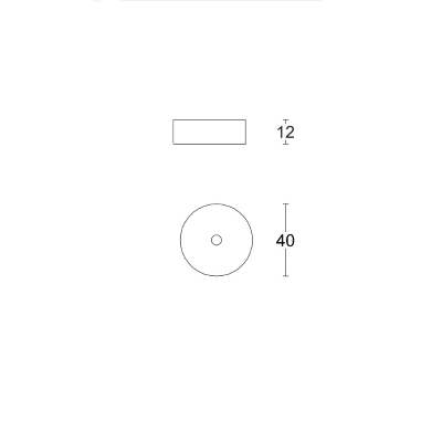 Vasque à poser ronde en céramique D 40 cm blanc brillant