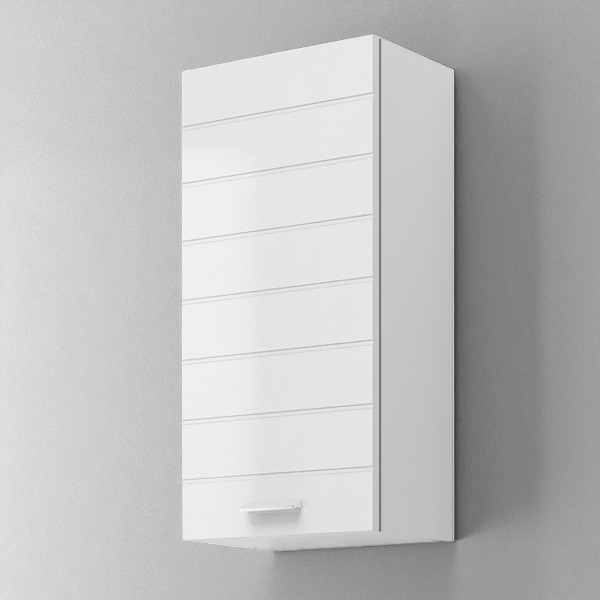 Single suspended wall unit RIGO SX 34x22 Glossy White