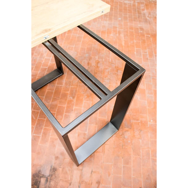 Extendable console table TECNO LIBRA oak nature