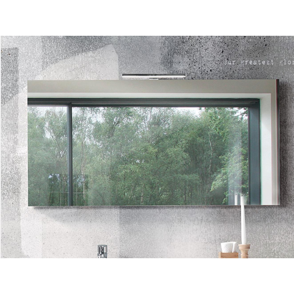 Specchio rettangolare con lampada a LED moderno CLEO 120X60