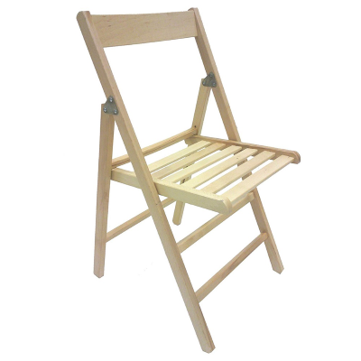 4 Klappstühle aus Buche natur