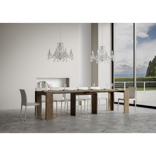 Mia Noce extendable console up to 3 meters with 14 seats 90x42 cm