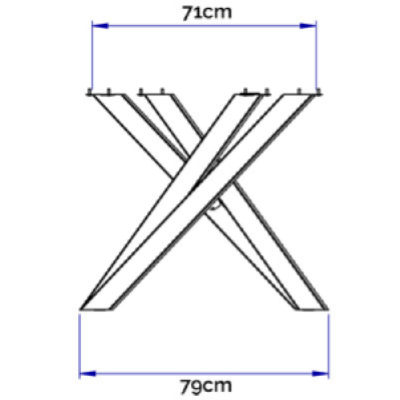 VOLANTIS EVOLUTION Betontisch 90x120 ausziehbar auf 224 cm