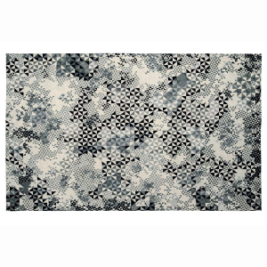 Washable polyester rug 175x280 gray short pile - CATULLO