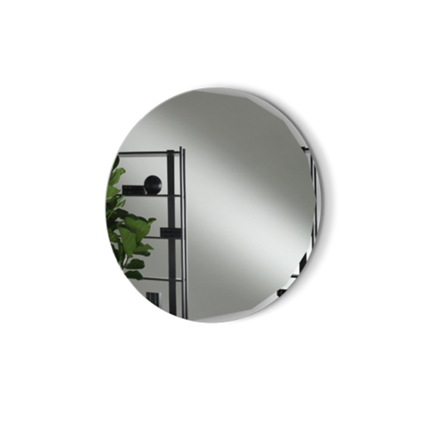 Specchio tondo con molatura laterale D90 cm HARA Fumè
