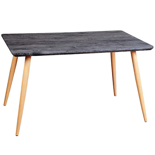 Fester Tisch aus grauem Holz - 130 cm Enrico Coveri