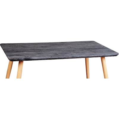 Fester Tisch aus grauem Holz - 130 cm Enrico Coveri