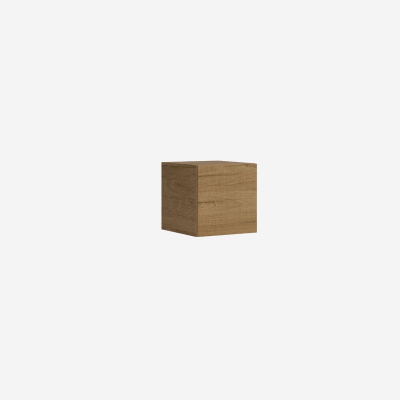 Cubo Isoka wall unit 40x40 reversible nature oak