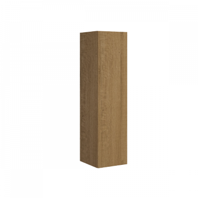 Isoka vertical wall unit height 154 reversible natural oak