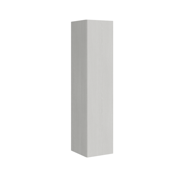 Isoka white ash vertical reversible wall unit H174