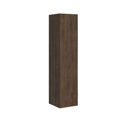Isoka walnut reversible vertical wall unit H174
