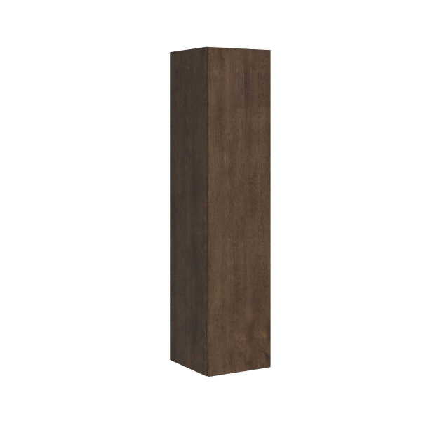 Isoka walnut reversible vertical wall unit H174