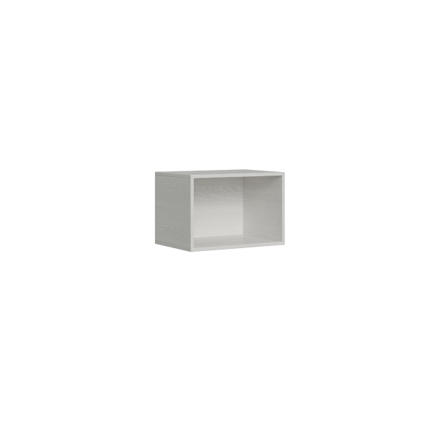 Isoka open cabinet 60x40 white ash