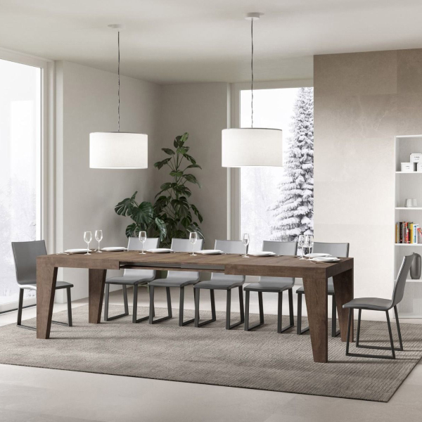 Tavolo NAXY Noce 90X180 allungabile a 284 cm 
