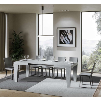 SPIMBO concrete table 90X130 extendable to 234 cm