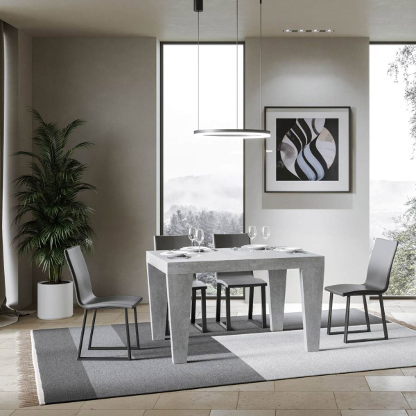 SPIMBO concrete table 90X130 extendable to 234 cm