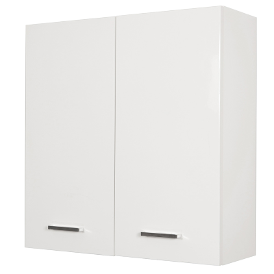 Suspended bathroom wall unit 68x71 with two doors