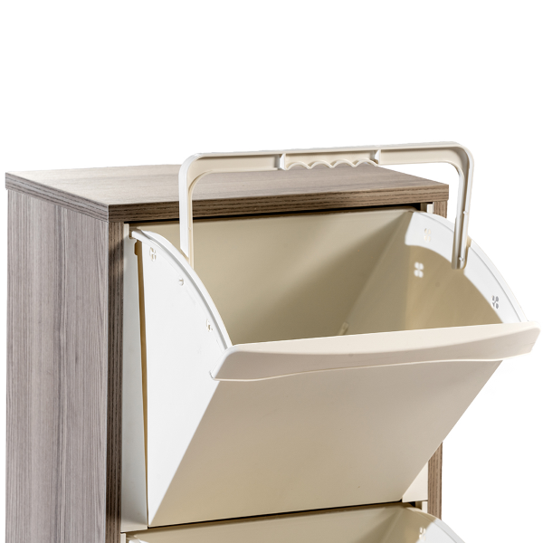 Replacement bucket for differentiated furniture with White handle.