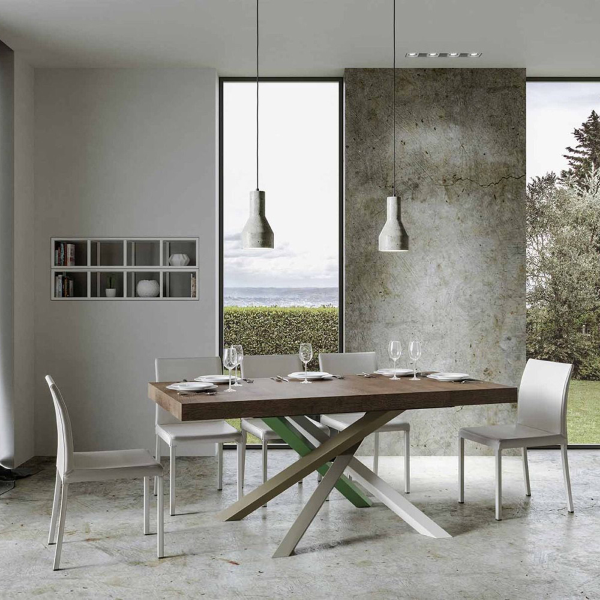 Volantis Extendable Table 440 Walnut top 90x180 frame 4/A