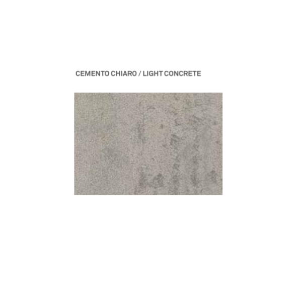 Bathroom mirror with LED lamp and wall unit ONDA 80 concrete