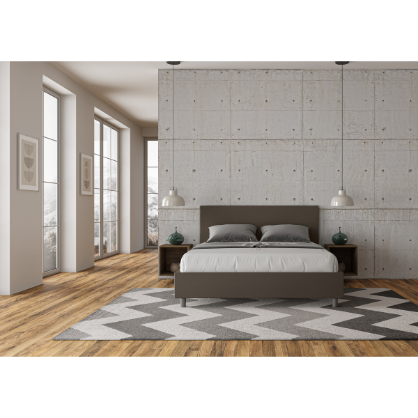 Cama Adele 160x210 con base capuchino