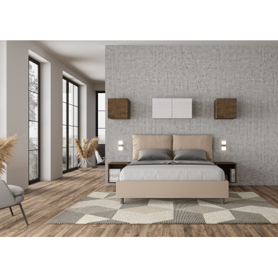 Antea bed 160x210 with dove gray base