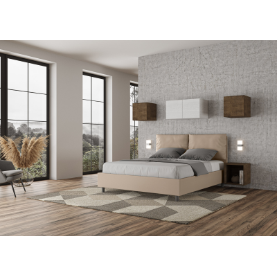 Antea bed 160x210 with dove gray base