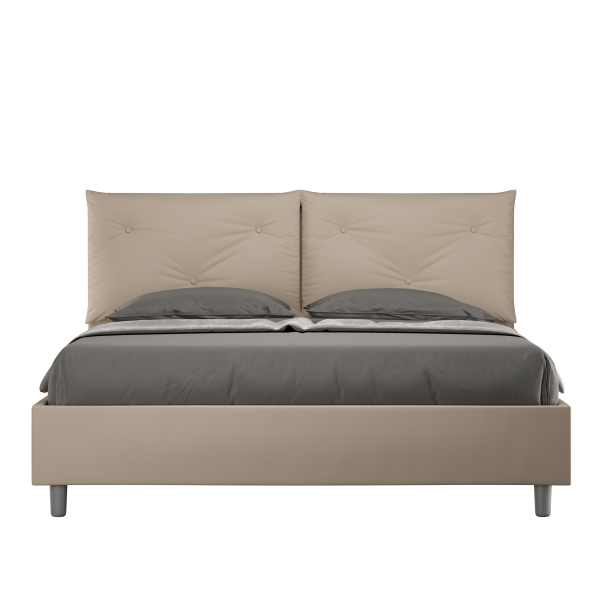 Appia bed 160x200 with dove gray base