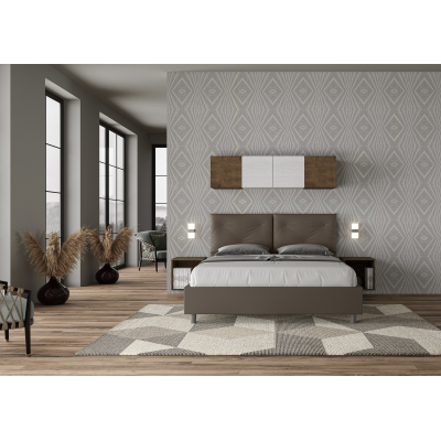 Appia bed 160x200 with cappuccino base