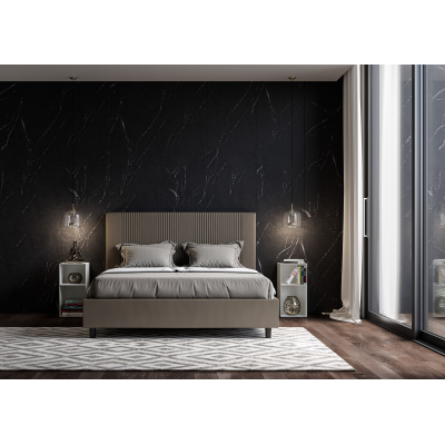 Cama Goya 160x200 con base capuchino