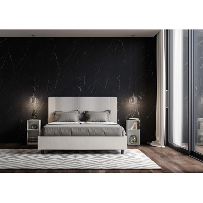 Cama Goya 160x210 con malla blanca