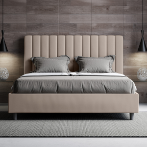 Agueda bed 160x190 without dove gray base